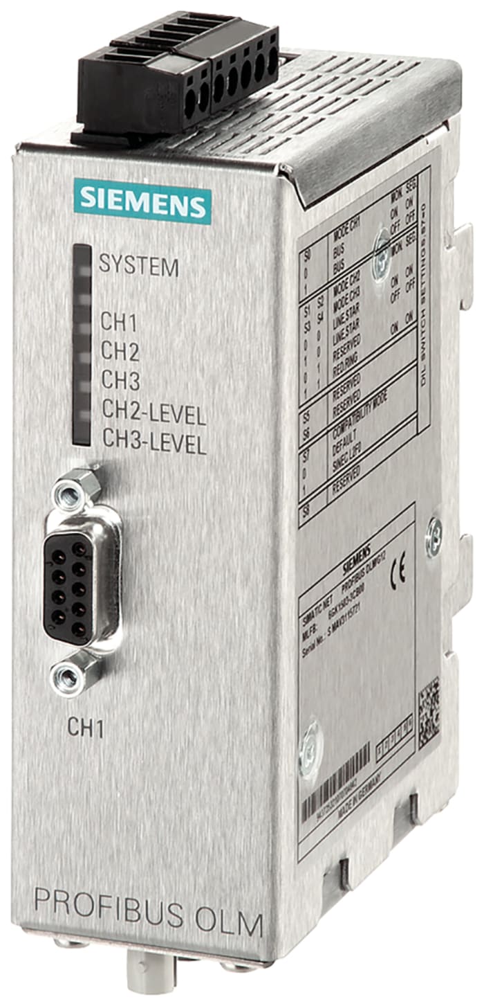 Siemens Data Acquisition Multiplexer for Use with PROFIBUS