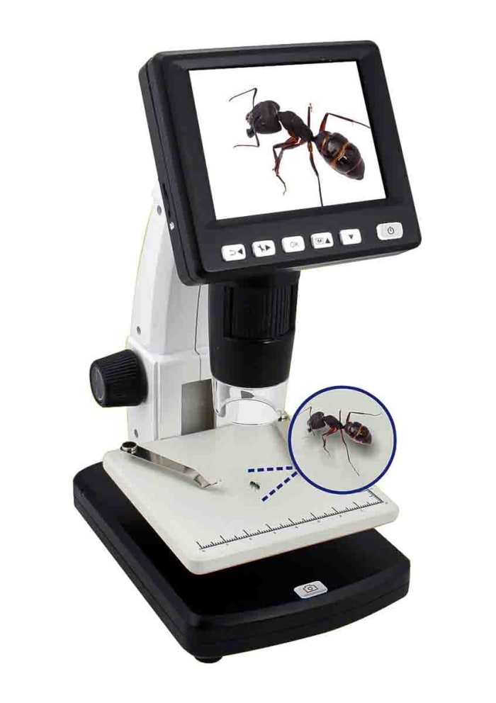 RS PRO RS PRO USB Digital Microscope, 5M pixels, 10 → 300
