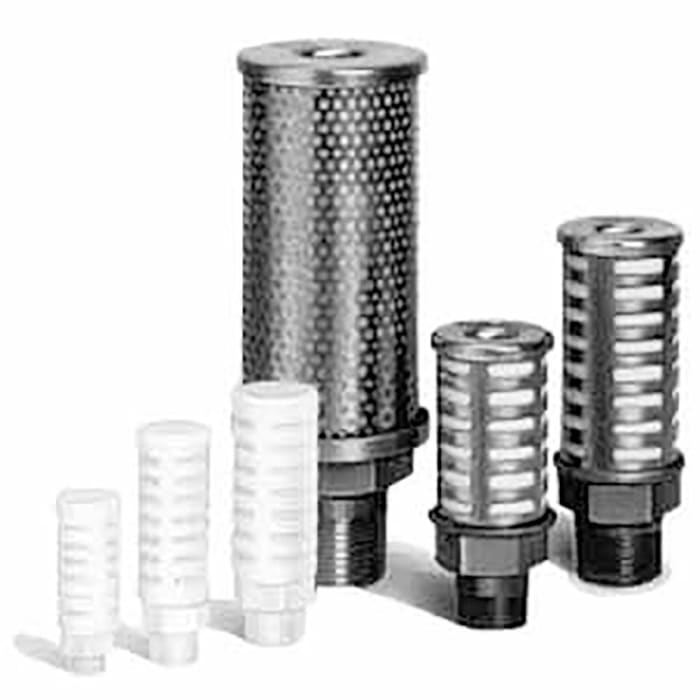 AN90020 SMC SMC AN PE 1MPa Pneumatic Silencer, Threaded, R 2 Male