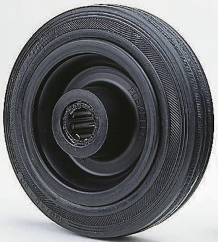 8888 Rubber Tyred Wheel, 135kg