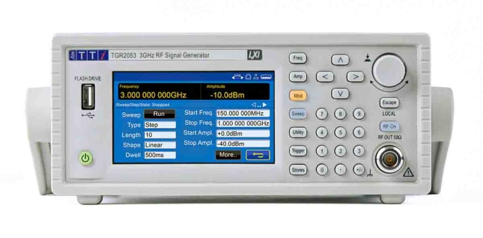 Aim-TTi TGR2053 RF Signal Generator, 150kHz min, 3GHz max