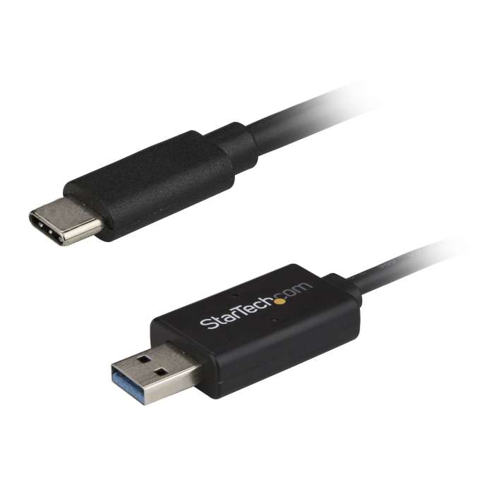 Câble USB Startech USB A vers USB C, 2m, Noir