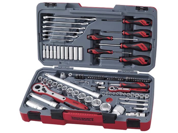TM095 Teng Tools Teng Tools 95 Piece Automotive Tool Kit with