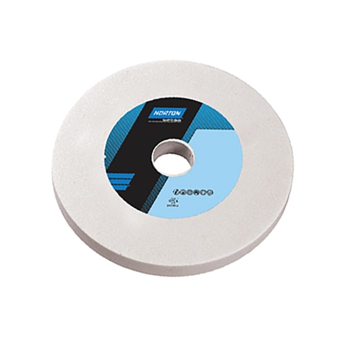 Norton VITRIUM 3 Straight Wheel Aluminium Oxide Grinding Wheel, 150mm Diameter, P60 Grit