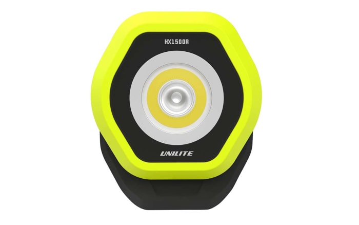 Luz de trabajo, Unilite, HX-1500R, Luz de trabajo, LED, 15 W, 3,7 V, Sí, IP65, Nylon, 116 x 101 x 41,5 mm, Sí