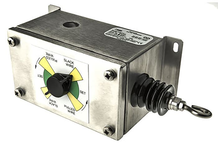 Craig & Derricott GWN Rope Pull Switch, 100m, 2NO/2NC, Straight