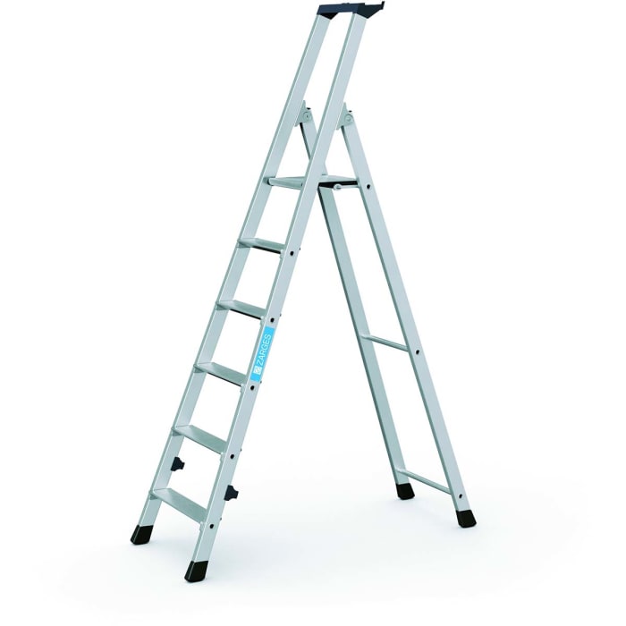 42456 Zarges Zarges Aluminium 6 steps Step Ladder 1.26m
