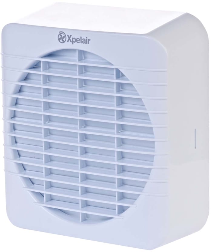 Xpelair GX6 Window Mounted Extractor Fan, 266m³/h, 37dB(A)