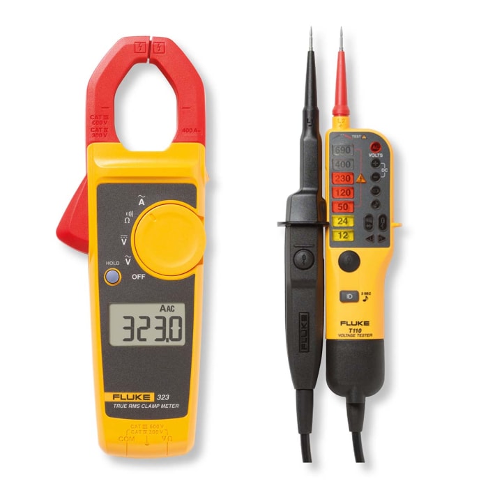 Pince multimètre 323/T110 Fluke, 400A c.a.
