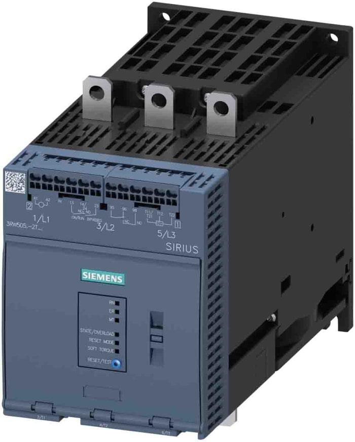 3RW5056-2TB04 Siemens | Siemens 3RW50 480V ac, 110 kW, 3 Phase Soft ...