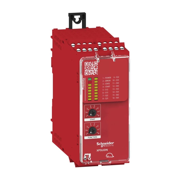 Schneider Electric XPSU Emergency Stop Safety Relay, 24V ac/dc, 6-Channel