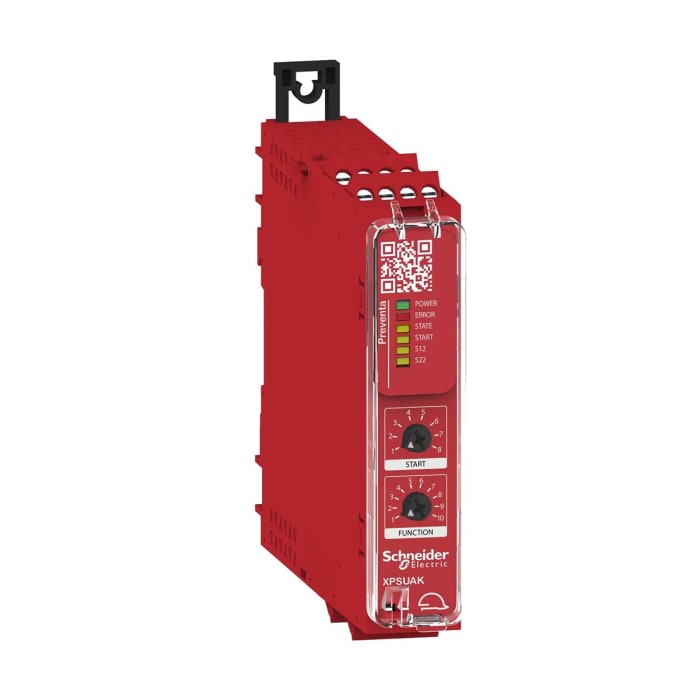 Relais de sécurité Schneider Electric XPSU, 48 → 240V c.a. / V c.c., 2 canaux, 3 contacts de sécurité