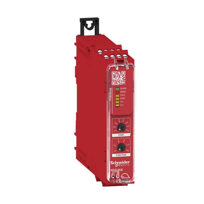 Schneider Electric Harmony XPS/ Preventa XPS XPSU Emergency Stop Safety Relay, 48 → 240V ac/dc, Single Channel,