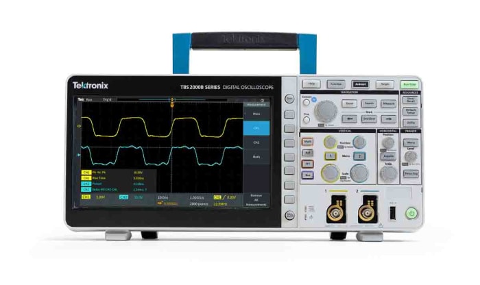 Tektronix TBS2102B TBS2000B Series, 100MHz Bench Oscilloscope, 2 Analogue Channels