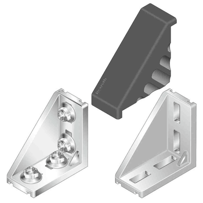 Bosch Rexroth Mounting Bracket Connecting Component, Groove Size 10mm