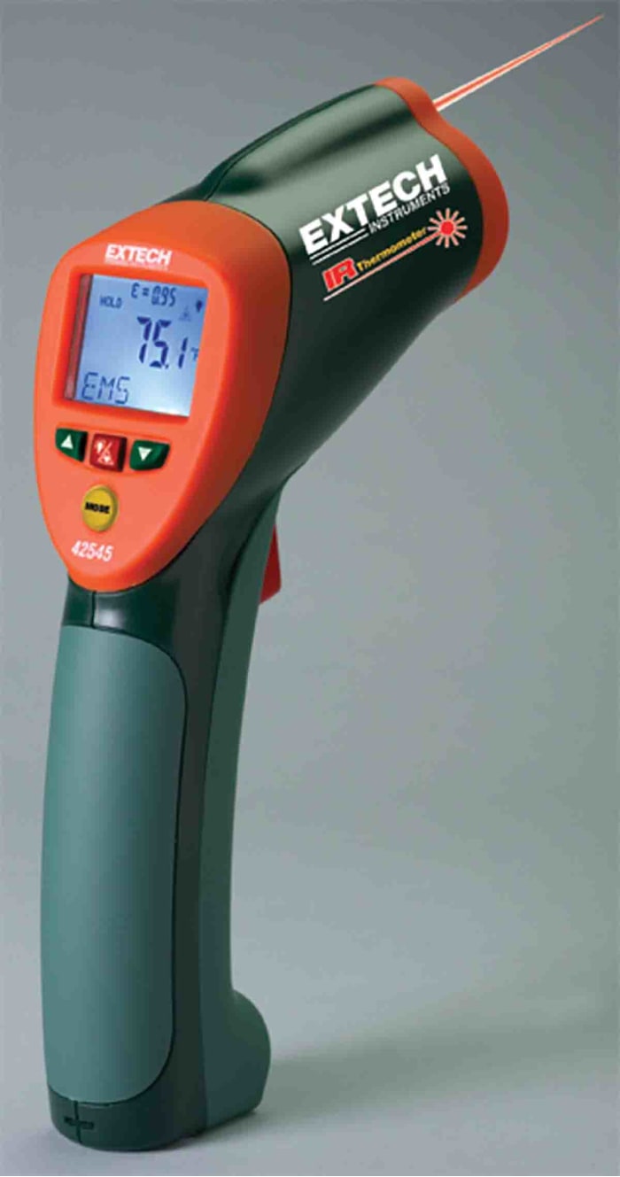 42545 Extech Extech 42545 Infrared Thermometer, Max Temperature +1000
