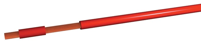 RS PRO Red 0.75mm² Hook Up Wire, 18 AWG, 100m, PVC Insulation