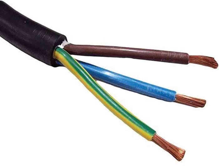Câble de données RS PRO, 3x 0,5 mm², 20 AWG, Non blindé, 100m