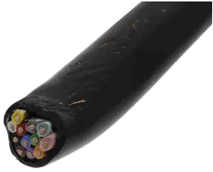 RS PRO Data Cable, 12 Cores, 0.5 mm², Screened, 20 AWG, 25m