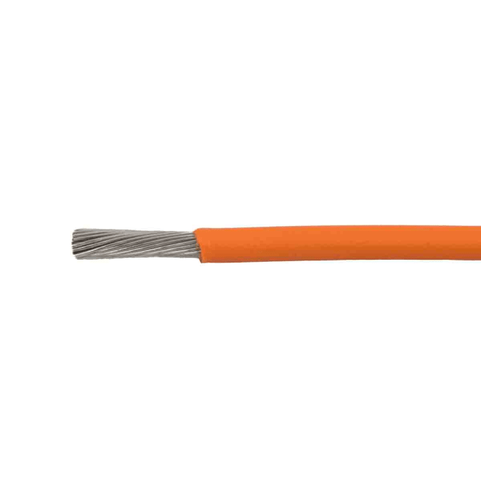 Fils de câblage Alpha Wire UL11028, Ecogen Ecowire Metric, 2,5 mm², Orange, 2,5 mm², 100m, 600 V