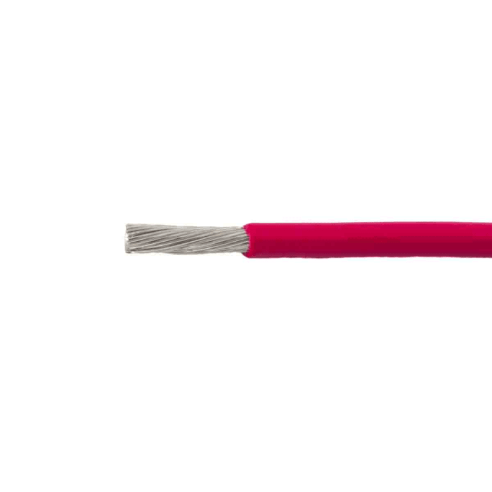 Fils de câblage Alpha Wire UL11028, Ecogen Ecowire Metric, 2,5 mm², Rouge, 2,5 mm², 50m, 600 V