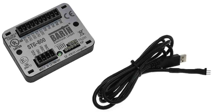 BARTH lococube mini-PLC Series Starter Kit for Use with STG-800, 32 V Supply, Transistor Output, 5-Input, Analogue,