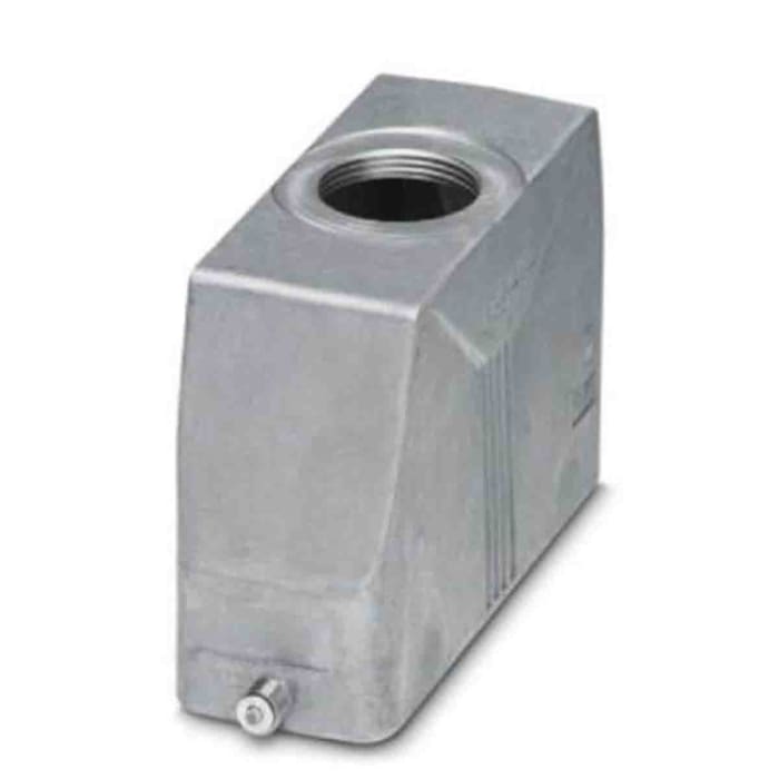 Base para conector industrial Phoenix Contact serie B24 tamaño B24, para usar con Conector de alimentación compacto