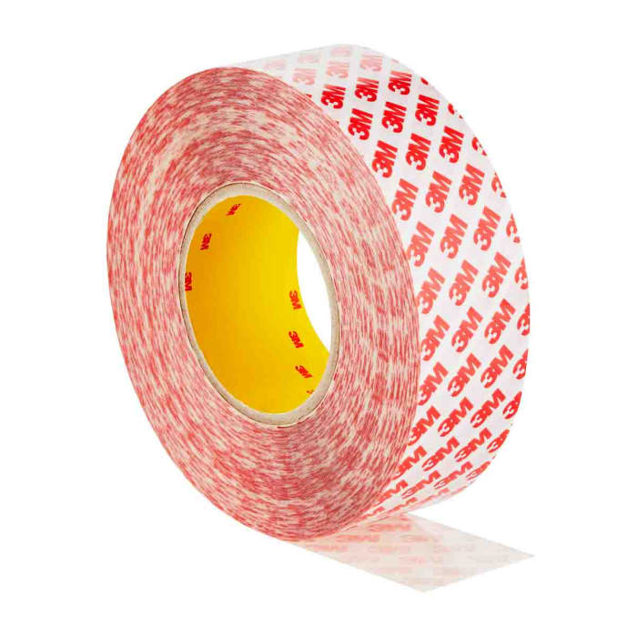 Cinta de plástico de doble cara 3M GPT -020F de color Transparente, 50mm x 50m, grosor 0.202mm