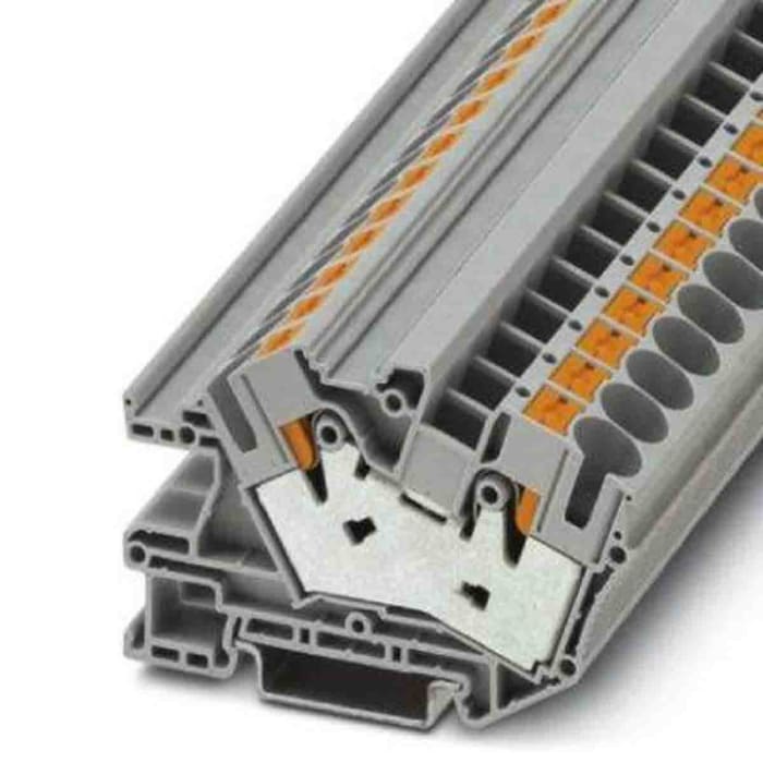 Phoenix Contact 3214029 Grey, 16mm², Push In Termination