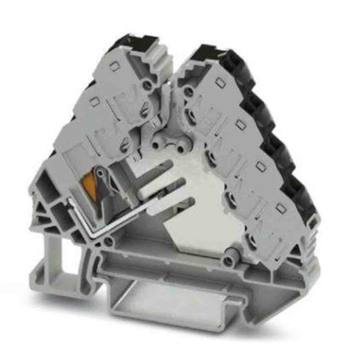 Phoenix Contact Distribution Block, 13 Way, 2.5mm², 17.5A, 250 V, Grey