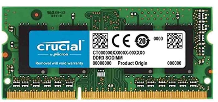 Crucial 32 GB DDR4 Laptop RAM, 2666MHz, SODIMM,