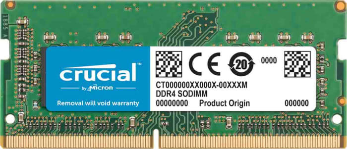 CT8G4S24AM Crucial Crucial GB DDR4 Laptop RAM, 2400MHz, SODIMM