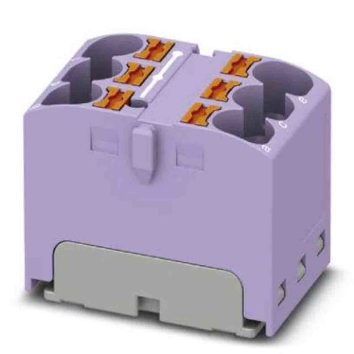 Phoenix Contact Distribution Block, 6 Way