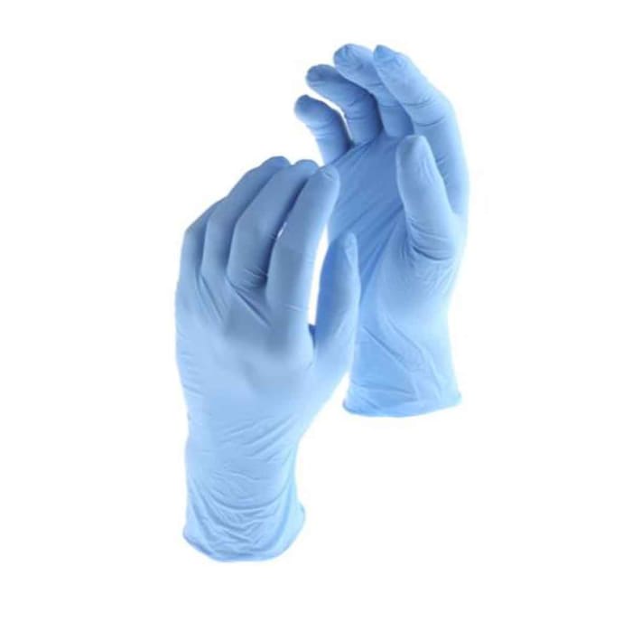 NGPF7003 INTCO INTCO Blue Nitrile Disposable Gloves, Size 9, Large