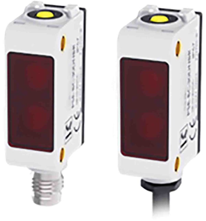 RS PRO Polarised Retro Reflection Photoelectric Sensor, Block Sensor, 3 m Detection Range