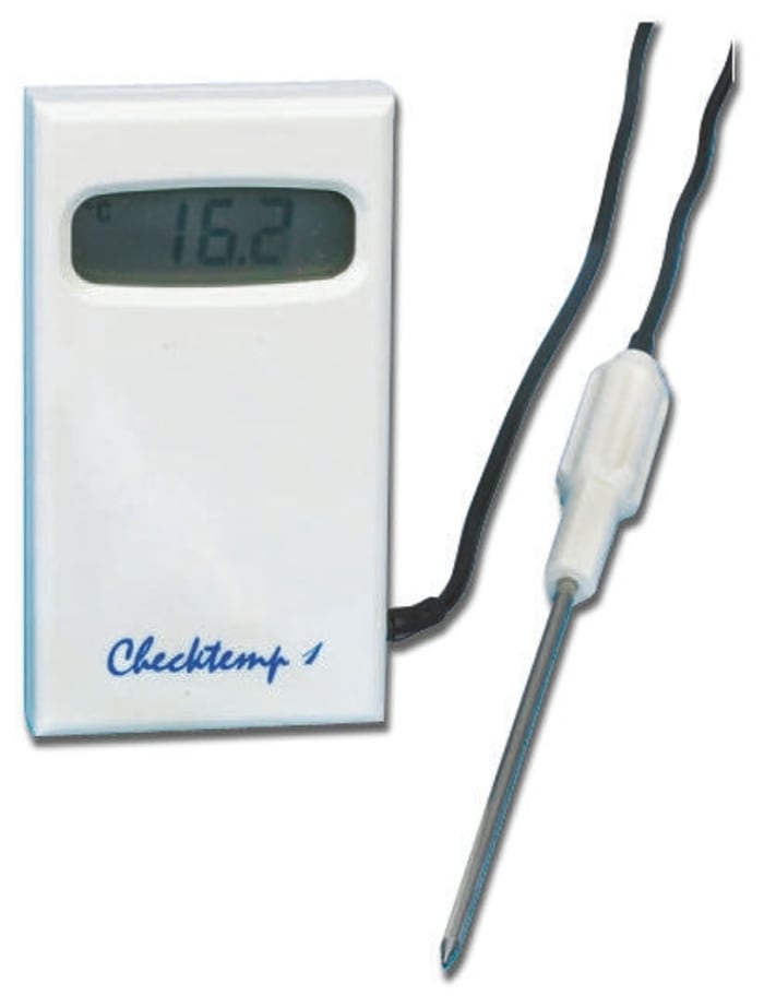 Hanna Instruments Checktemp 1 Handheld Digital Thermometer, 1 Input(s), +150°C Max, ±0.3 °C Accuracy