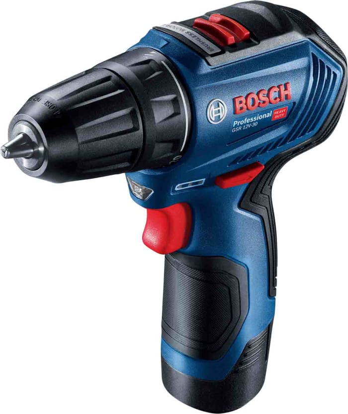 Bosch GSR 12V Cordless Drill Driver Li-ion, Type G - British 3-Pin