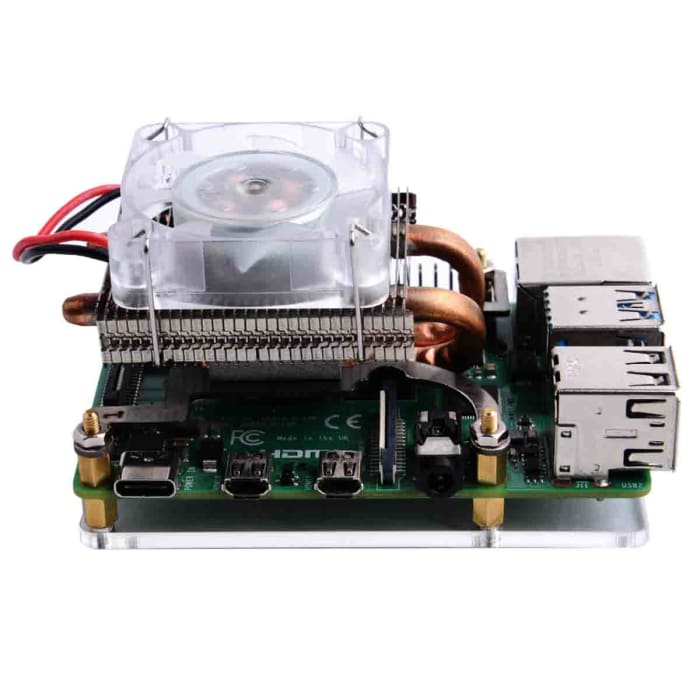Low profile cooler ice store