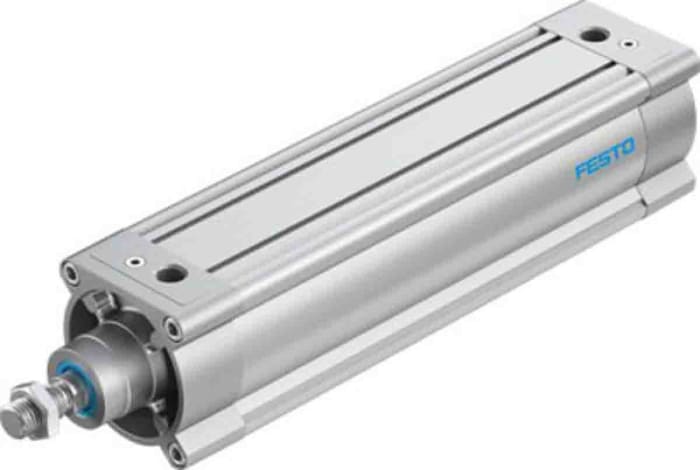 Festo Pneumatic Piston Rod Cylinder - 1384813, 100mm Bore, 320mm Stroke, DSBC Series, Double Acting