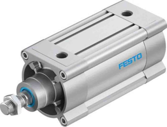 Festo Pneumatic Piston Rod Cylinder - 1384894, 100mm Bore, 100mm Stroke, DSBC Series, Double Acting