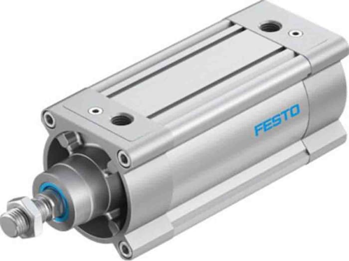 Festo Pneumatic Piston Rod Cylinder - 1384809, 100mm Bore, 125mm Stroke, DSBC Series, Double Acting