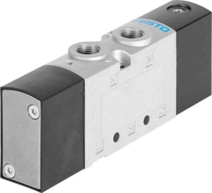 Electrodistributeur pneumatique Festo série VUWG fonction 5/2 Monostable, Pneumatique, G 1/4