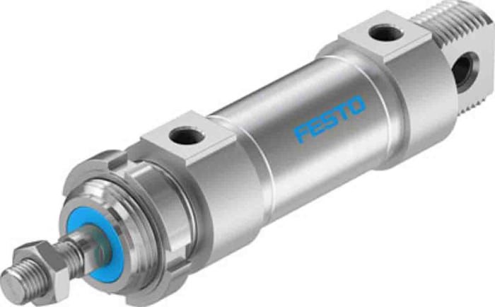 Vérin cylindrique Festo DSNU 196020 Double Action , alésage de 32mm, course de 25mm Mâle G 1/8