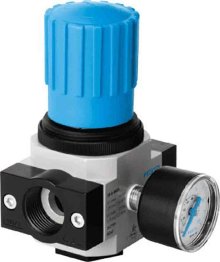 Festo G 1/2 Pneumatic Regulator - 0.5bar to 7bar, 16bar max. input, 162586