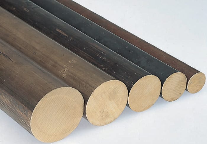 Nickel Aluminium Bronze Rod, 18in x 3/4in OD