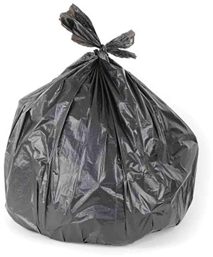 Black polythene hot sale bags