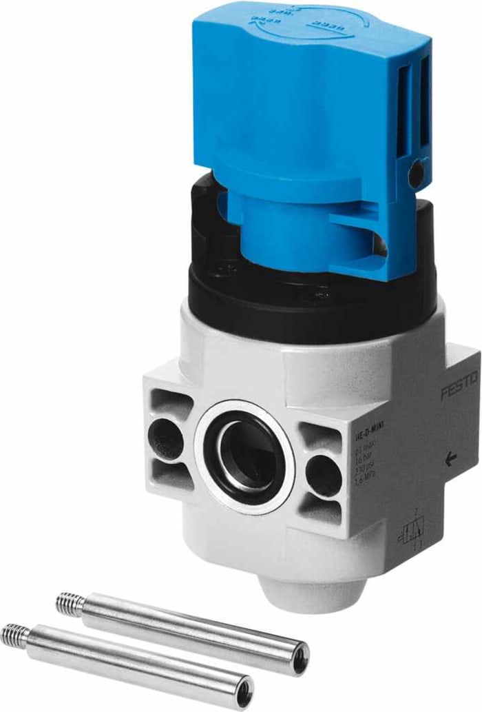 Festo Manual 3/2 Bistable Pneumatic Manual Control Valve HE Series, G 1/4, 1/4in, 170682