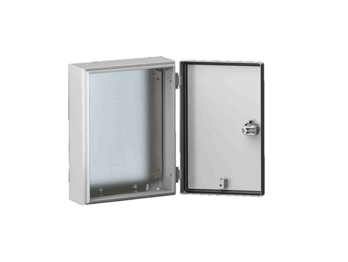 Rittal KX Series Sheet Steel Wall Box, IP66, 150 mm x 150 mm x 120mm