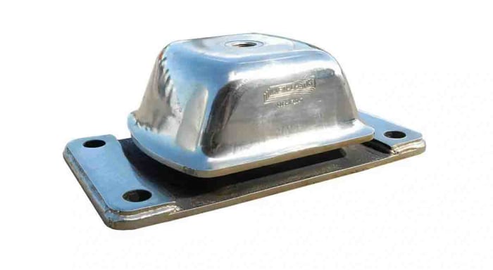 Trelleborg Cushyfloat Rectangular M12 Anti Vibration Mount, Marine Mount with 100kg Compression Load