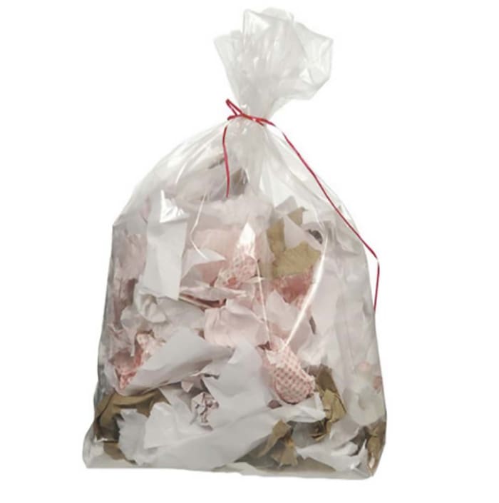 TAP France Clear Polyethylene Bin Bag, 110L Capacity, 30 microns Thickness, 200 per Package